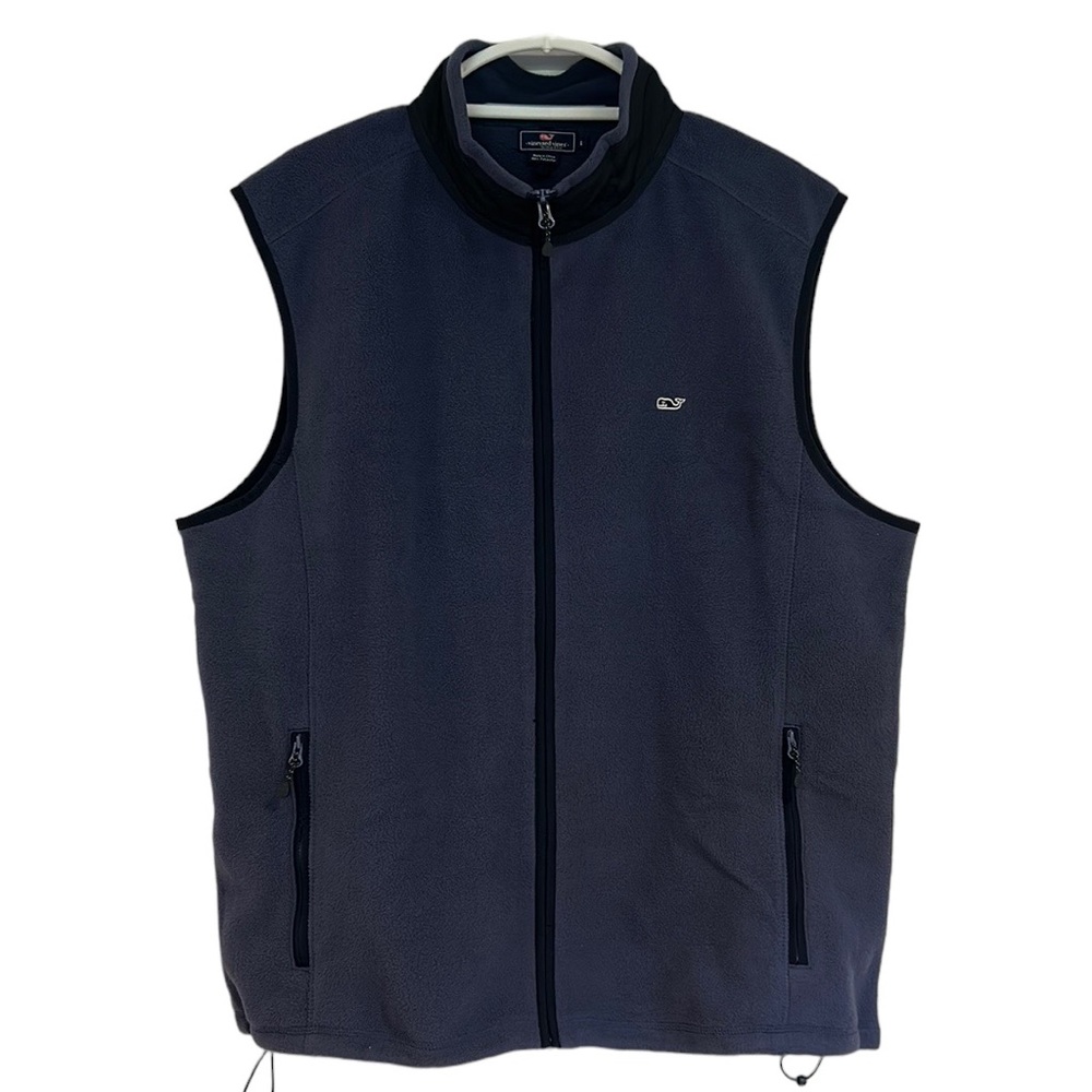 Vineyard vines fleece vest